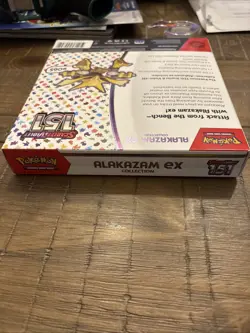Pokemon TCG Scarlet & Violet Alakazam EX Card 151 Collection New Factory Sealed - Image 3
