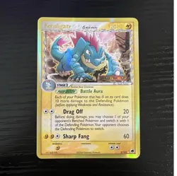 Pokemon Feraligatr EX Dragon Frontiers 2/101 Reverse Holo Rare Stamped 120HP - Image 1