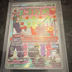 Pokemon TCG Dipplin SV06 Twilight Masquerade 170/167 Illustration Rare Holo - Image 2