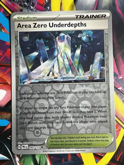 Area Zero Underdepths 094/131 Prismatic Evolutions Pokemon Reverse Holo NM - Image 1