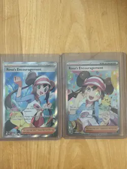 Rosa's Encouragement 123/088 Special Illustration Rare SIR Full Art Pokemon M/NM - Image 1
