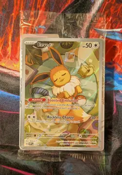 Pokemon TCG Eevee 173 Scarlet & Violet Promo Holo English Basic Card - Image 1