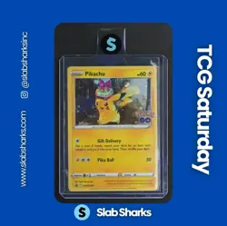 2019 POKEMON SWSH BLACK STAR PROMO POKEMON GO TIN #SWSH234 PIKACHU HOLO - Image 1