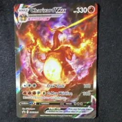 Pokemon Charizard VMAX Sword & Shield 020/189 Rare Full Art Holo 330 HP - Image 1