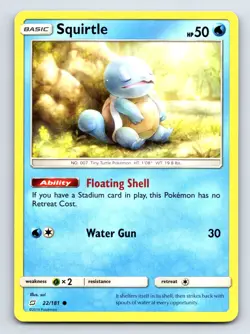 Squirtle 22/181 Common Team Up Pokemon Lightly Played - Image 1