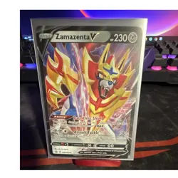 Pokemon Zamazenta V Promo Holo SWSH: Sword & Shield SWSH019 Basic 230 EN - Image 1