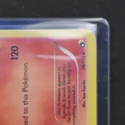 2013 POKEMON BLACK & WHITE LEGENDARY TREASURES #28/113 RESHIRAM HOLO - Image 5