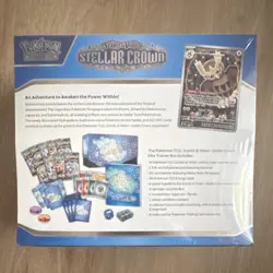 Pokemon TCG Scarlet & Violet Stellar Crown Elite Trainer Box Sealed Promo SV07 - Image 2
