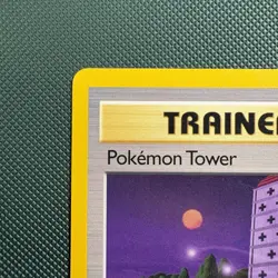 Vintage Promo Pokemon Tower 42/53 Wotc Black Star League Promo January 2002 - Image 2