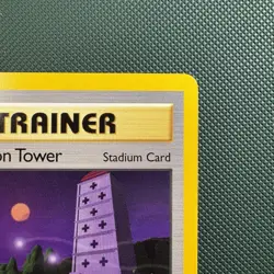Vintage Promo Pokemon Tower 42/53 Wotc Black Star League Promo January 2002 - Image 3