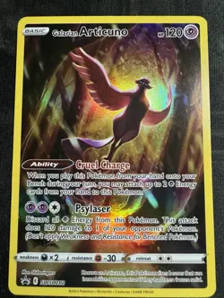 Galarian Articuno SWSH282 Promo SWSH Black Star Pokemon NM - Image 1