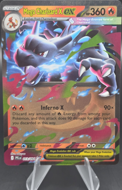 Pokemon Mega Charizard X EX Double Rare Phantasmal Flames 013/094 Holo English … - Image 1