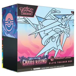 Pokemon TCG Chaos Rising - Pokemon Center ETB - CONFIRMED ORDER PRESALE - Image 1