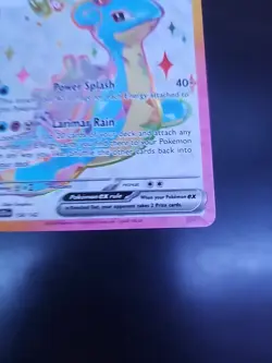 2024 Pokemon TCG: Stellar Crown - LAPRAS Ex 158/142 Full Art Ultra Rare NM-MNT - Image 3