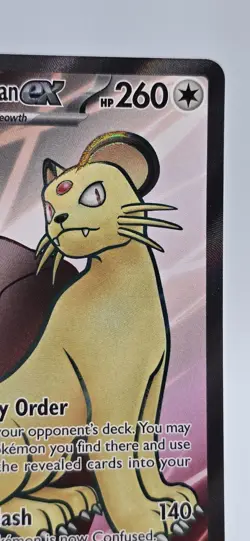 Team Rocket's Persian ex 219/182 SV10: Destined Rivals Ultra Rare FA Pokemon - Image 3