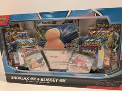 Pokemon Snorlax EX Blissey EX Special Collection 8 Booster Pack Box Sealed - Image 3