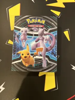 Pokemon Mew, Mewtwo and Charizard Mini Collector's Album Binder - Image 1