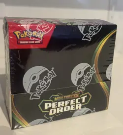NEW Pokemon Mega Evolution Perfect Order Booster Box Sealed - Image 1