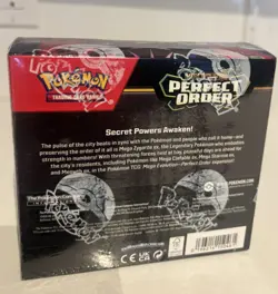 NEW Pokemon Mega Evolution Perfect Order Booster Box Sealed - Image 5
