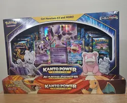 ⚡ Pokemon Kanto Power Collection Box – Mewtwo EX & Slowbro EX – Factory Sealed ⚡ - Image 1