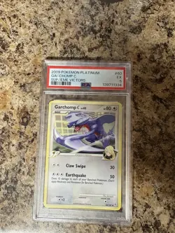 2009 POKEMON PLATINUM SUPREME VICTORS 60 GARCHOMP C PSA 5 EX - Image 1