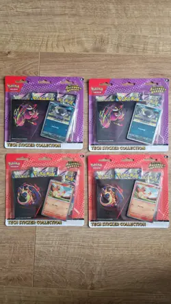4x Pokemon Ascended Heroes Tech Sticker Collection Bundles - New & Sealed ✅🚚 - Image 1