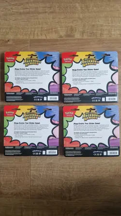 4x Pokemon Ascended Heroes Tech Sticker Collection Bundles - New & Sealed ✅🚚 - Image 2