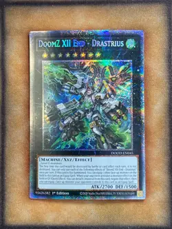Yugioh DoomZ XII End - Drastrius DOOD-EN045 Starlight Rare 1st Ed NM - Image 1