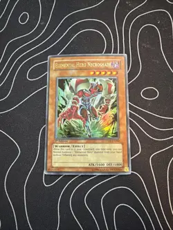 Elemental HERO Necroshade YSDJ-EN000 Jaden Yuki Yu-Gi-Oh 1st Edition - Image 2