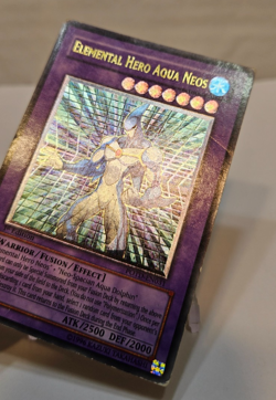 Ultimate Rare Elemental Hero Aqua Neos POTD-EN031 1st Edition Yugioh 1590 - Image 3