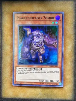 Yugioh Plaguespreader Zombie DASA-EN041 Super Rare NM - Image 1