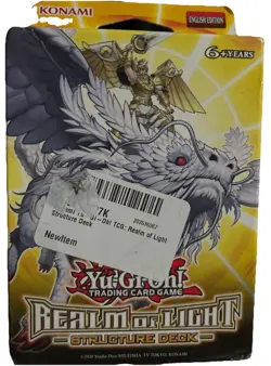 YuGiOh TCG Realm of Light Structure Deck : Reprint : Unlimited Version - Image 1