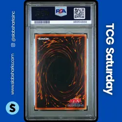 2013 YU-GI-OH! JP PROMO V JUMP JULY #JP080 BLUE-EYES WHITE DRAGON PSA 10 - Image 2