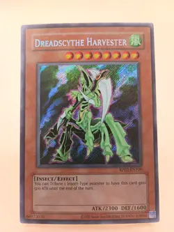 Yugioh Retro Pack 2 Dreadscythe Harvester RP02-EN100 Secret Rare LP - Image 1
