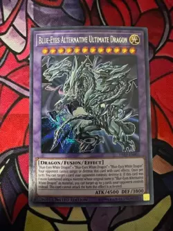 Blue-Eyes Alternative Ultimate Dragon TN19-EN001 Secret Rare Limited Edition NM - Image 1