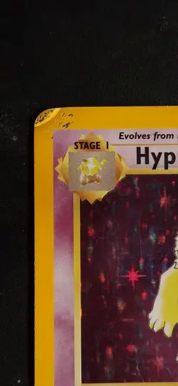 2000 Hypno 8/62 Fossil Rare Pokemon Card MP - Image 3