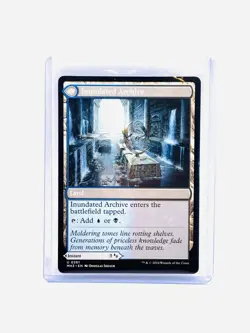 MTG, Waterlogged Teachings/Inundated Archive, Modern Horizons 3, Regular MT/NM - Image 2