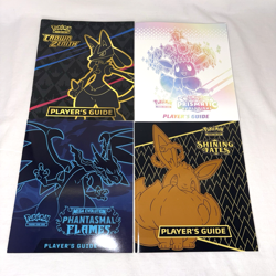 Pokemon TCG ETB Players Guides 4x Prismatic Evolutions Phantasmal Flames - Image 1