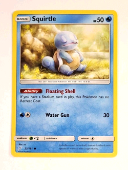 Squirtle - 22/181 - English - Sun and Moon - Team Up - Pokemon Card_49 - Image 1