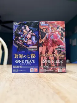 Lot Of 2 OPEN BOX/OPEN PACKS BULK ONLY JP One Piece Booster Boxes OP14&EB03 - Image 1
