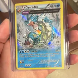 Gyarados Holo Rare 21/98 XY Ancient Origins Pokemon Card (OC/MC) - Image 1