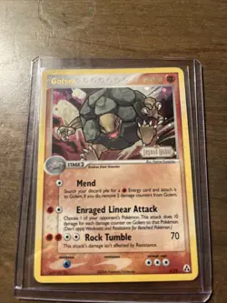 Legend Maker Golem Reverse Holo Stamped Card #6/92 LP - Image 2