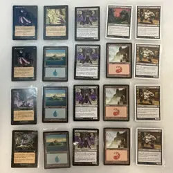 MTG Magic The Gathering 20 Card Lot Diabolical Tudor Duress GnuTradingCards - Image 1