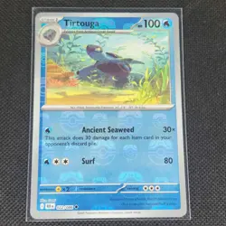 Tirtouga - 022/086 - Masterball Holo - Black Bolt - Pokemon Card - NM/M - Image 1