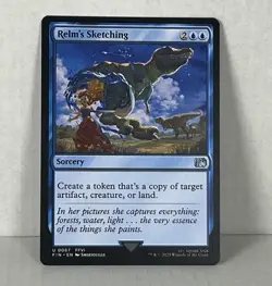 Relm's Sketching FIN NM MTG - Image 1