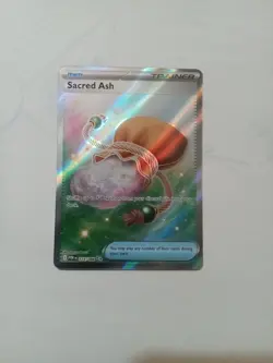 Pokemon Sacred Ash Trainer Item Holo Card 115/088 PERFECT ORDER NM - Image 1