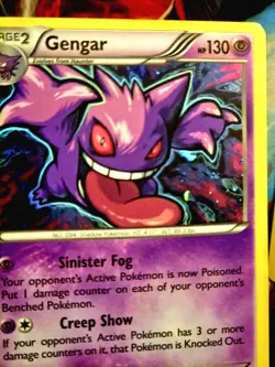Gengar 60/162 Cosmos Holo & Reverse Holo Rare Pokemon Card Lot XY BREAKthrough - Image 2