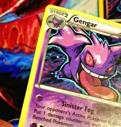 Gengar 60/162 Cosmos Holo & Reverse Holo Rare Pokemon Card Lot XY BREAKthrough - Image 4