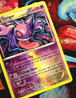 Gengar 60/162 Cosmos Holo & Reverse Holo Rare Pokemon Card Lot XY BREAKthrough - Image 5