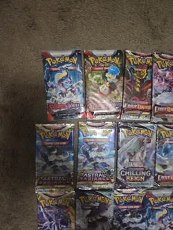 Pokemon Trading Card Game booster packs Opened Read Description - Image 2